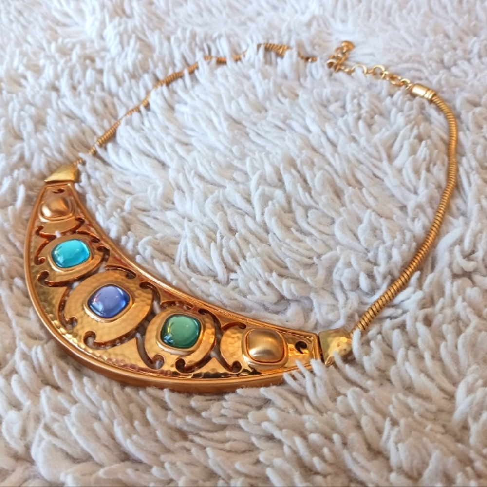 Brighton Versailles Amalia gold collar necklace